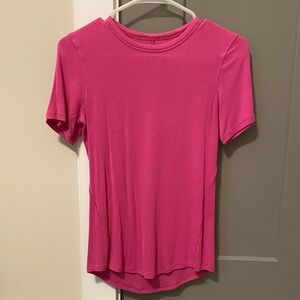 Lululemon Sonic Pink Hold Tight Short-Sleeve Shirt size 6